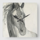 風I スクエア壁時計 (正面)