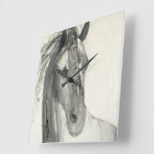 風I スクエア壁時計 (傾斜)