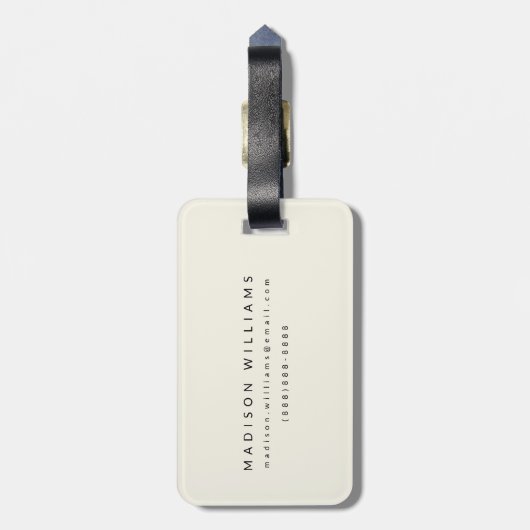 風II ラゲッジタグ (裏面縦)