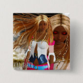 風Waker: 代理 缶バッジ (正面)