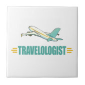 飛おもしろい行機 タイル (正面)