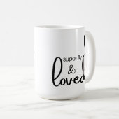 飛すごいぶ(赤翼のブラックバード付き) コーヒーマグカップ (正面右)