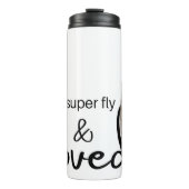 飛すごいぶ（赤翼のブラックバード付き） タンブラー (正面)