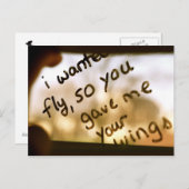 飛びたかった ポストカード (正面/裏面)