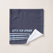 飛びましょ遠くに✈ バスタオルセット (ウォッシュタオル)