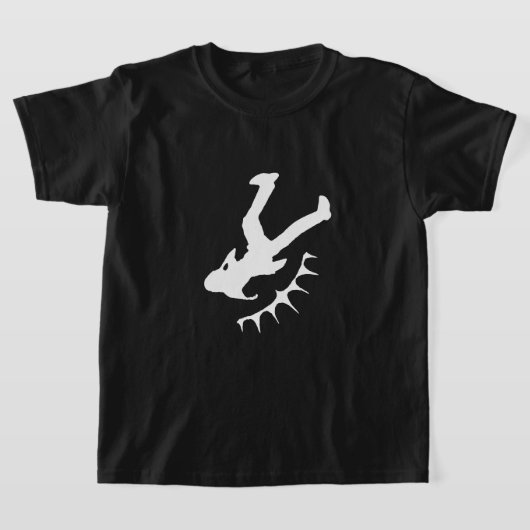 飛びますか Tシャツ (レイダウン)
