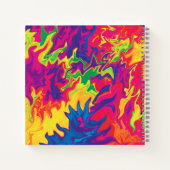 飛びサイケデリック散り…... ノートブック (裏面)