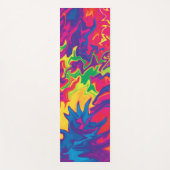 飛びサイケデリック散り…... ヨガマット (正面)