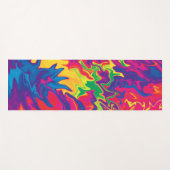 飛びサイケデリック散り…... ヨガマット (正面(横))