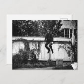 飛びビクトリアン跳ぶ男 ポストカード (正面/裏面)