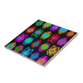 飛び上がるカエル タイル (側面)