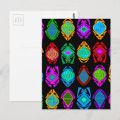 飛び上がるカエル ポストカード (正面/裏面)