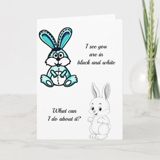 飛び出してごらん *やり方を見せてあげる* ラブカード カード (正面)