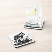 飛び出すベースのコースター[セット6] コースター (右側)