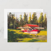 「飛び出す準備ができている」 ポストカード (正面/裏面)