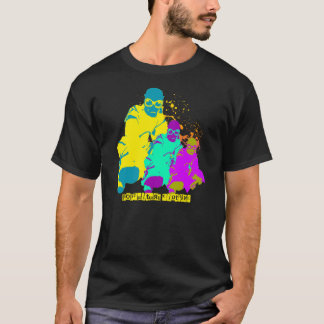 飛び出るGaskのマスクの人- Tシャツ