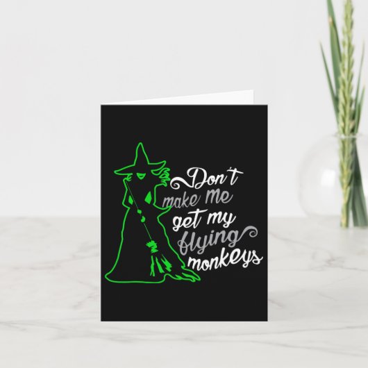 飛び回る猿を呼ばせるな カード (正面)