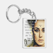 飛び地Keychain キーホルダー (正面左)