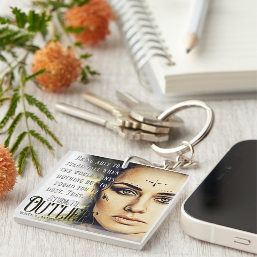 飛び地Keychain キーホルダー (正面右)