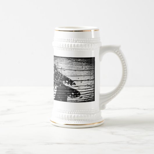 飛び戻る ビールジョッキ (右)