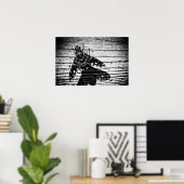 飛び戻る ポスター (ホームオフィス)