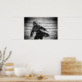 飛び戻る ポスター (キッチン)