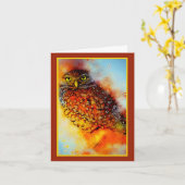 飛び散ったオウムのメモカード カード (黄色い花)