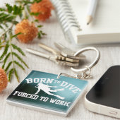 飛び生まれ込む キーホルダー (正面右)