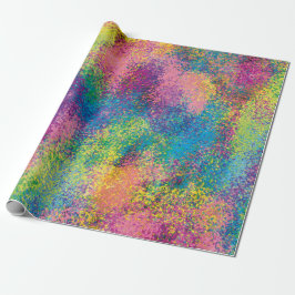 飛び絵を描跳ね。 ラッピングペーパー