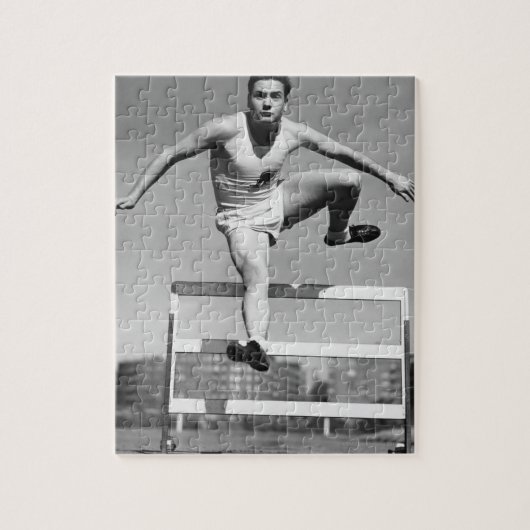 飛び越すこと ジグソーパズル (縦)