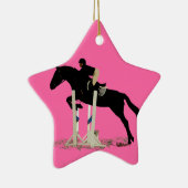 飛び跳ねたい！馬 セラミックオーナメント (右)