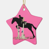 飛び跳ねたい！馬 セラミックオーナメント (左)