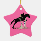 飛び跳ねたい！馬 セラミックオーナメント (裏面)
