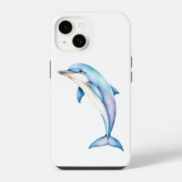 飛び跳ねるイルカ iPhone 14ケース