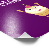 飛び跳ねるカップケーキ フォトプリント            (角)