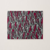 飛び跳ねるボルゾイ ジグソーパズル (横)