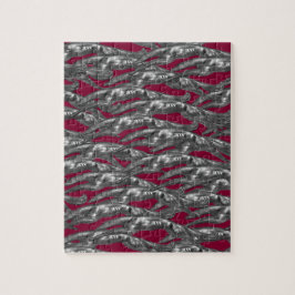 飛び跳ねるボルゾイ ジグソーパズル