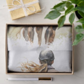 飛び跳ねる馬の切り離しを表示 薄葉紙 (ギフト)