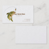 飛び跳ねる魚カスタムの名刺 名刺 (正面/裏面)