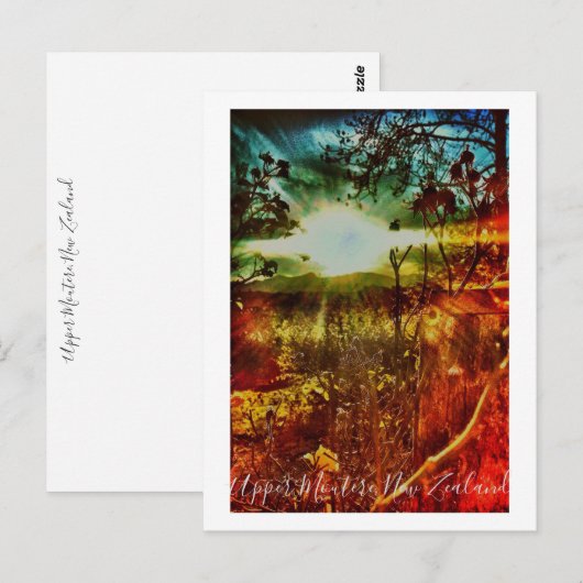 飛び跳ねる ポストカード (正面/裏面)