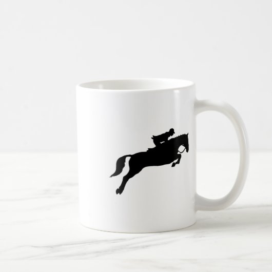 飛び跳ね走る馬 コーヒーマグカップ (右)