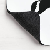 飛び跳ね走る馬 マウスパッド (コーナー)