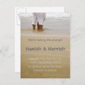 飛び込みで始めます！ 案内ポストカード (正面/裏面)