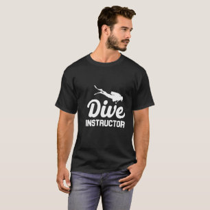 飛び込みのインストラクターのおもしろいなミームのTシャツ Tシャツ