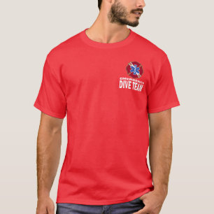 飛び込みのチーム Tシャツ