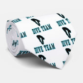 飛び込みのチームTシャツおよびギフト ネクタイ (ロール)