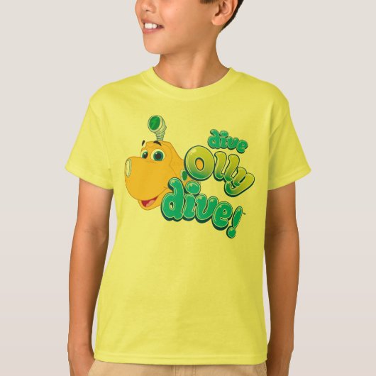 飛び込みのOllyの飛び込み! Tシャツ (正面)