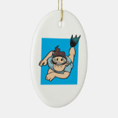 飛び込み セラミックオーナメント (右)