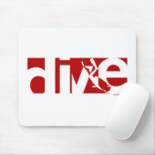 飛び込み マウスパッド (マウス)