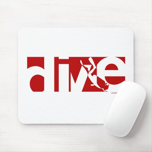 飛び込み マウスパッド (マウス)